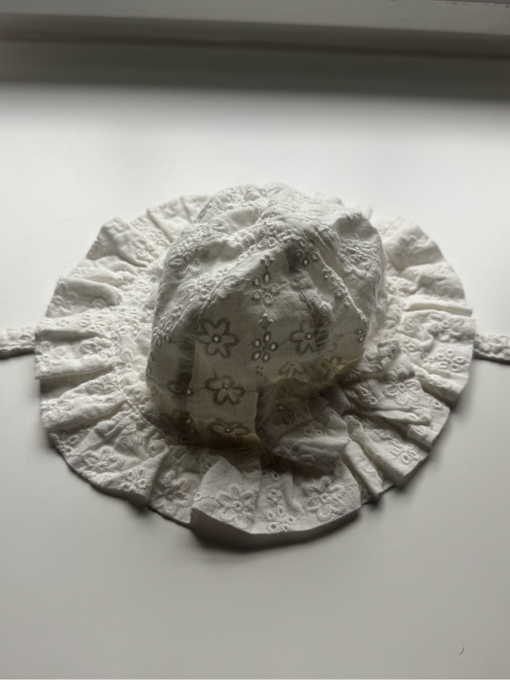 The Children's Place White Baby Bonnet